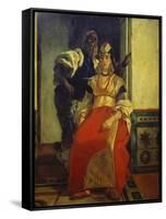 Jewish Bride, Marocco-Alfred Dehodencq-Framed Stretched Canvas