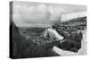 Jewish Burial Places Near the Wall of Jerusalem, 1937-Martin Hurlimann-Stretched Canvas