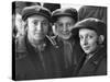 Jewish Children Posing for a Picture-William Vandivert-Stretched Canvas