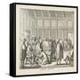 Jewish Circumcision-Jan Luyken-Framed Stretched Canvas