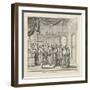 Jewish Divorce-Jan Luyken-Framed Giclee Print