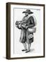 Jewish Hawker of Hamburg, Eighteenth Century-Christoph Suhr-Framed Giclee Print