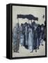 Jewish 'Huppa' (Wedding) 1876-Maurycy Gottlieb-Framed Stretched Canvas