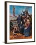 Jewish Immigrants on Ship near Statue of Liberty-null-Framed Giclee Print