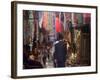 Jewish Man in David Street Tourist Market, Old Walled City, Jerusalem, Israel, Middle East-Christian Kober-Framed Photographic Print