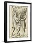 Jewish Masks by Francesco Bertelli Taken from Italian Masked Carnival, Venice, 1642-null-Framed Giclee Print