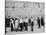 Jewish Men in Various Modes of Traditional Dress at the Wailing Wall in Jerusalem-null-Stretched Canvas