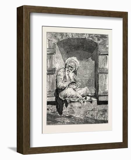 Jewish Money-Changer, Egypt, 1879-null-Framed Giclee Print