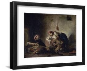 Jewish Musicians of Mogador-Eugene Delacroix-Framed Giclee Print