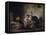 Jewish Musicians of Mogador-Eugene Delacroix-Framed Stretched Canvas