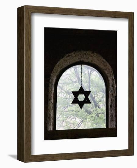 Jewish New Temple Synagogue and Museum, Sarajevo, Bosnia & Hercegovina-Walter Bibikow-Framed Photographic Print