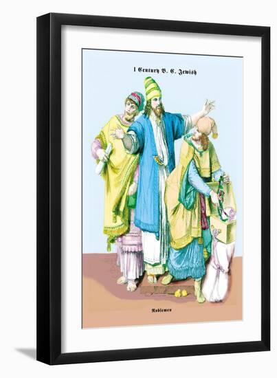 Jewish Noblemen, First Century B.C.-Richard Brown-Framed Art Print