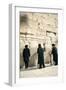 Jewish Orthodox Men Pray at Western Wall, Jerusalem, Israel-David Noyes-Framed Photographic Print