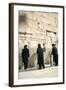 Jewish Orthodox Men Pray at Western Wall, Jerusalem, Israel-David Noyes-Framed Photographic Print