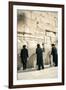 Jewish Orthodox Men Pray at Western Wall, Jerusalem, Israel-David Noyes-Framed Photographic Print