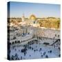 Jewish Quarter of the Western Wall Plaza, Old City, UNESCO World Heritage Site, Jerusalem, Israel-Gavin Hellier-Stretched Canvas