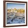 Jewish Quarter of the Western Wall Plaza, Old City, UNESCO World Heritage Site, Jerusalem, Israel-Gavin Hellier-Framed Photographic Print