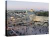 Jewish Quarter of Western Wall Plaza, Old City, UNESCO World Heritage Site, Jerusalem, Israel-Gavin Hellier-Stretched Canvas