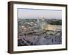 Jewish Quarter of Western Wall Plaza, Old City, UNESCO World Heritage Site, Jerusalem, Israel-Gavin Hellier-Framed Photographic Print