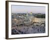 Jewish Quarter of Western Wall Plaza, Old City, UNESCO World Heritage Site, Jerusalem, Israel-Gavin Hellier-Framed Photographic Print