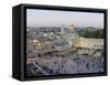 Jewish Quarter of Western Wall Plaza, Old City, UNESCO World Heritage Site, Jerusalem, Israel-Gavin Hellier-Framed Stretched Canvas