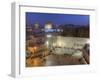 Jewish Quarter of Western Wall Plaza, Old City, UNESCO World Heritge Site, Jerusalem, Israel-Gavin Hellier-Framed Photographic Print