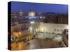 Jewish Quarter of Western Wall Plaza, Old City, UNESCO World Heritge Site, Jerusalem, Israel-Gavin Hellier-Stretched Canvas