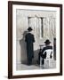 Jewish Quarter of Western Wall Plaza, People Praying at Wailing Wall, Old City, Jerusalem, Israel-Gavin Hellier-Framed Photographic Print