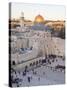 Jewish Quarter of Western Wall Plaza, UNESCO World Heritage Site, Jerusalem, Israel-Gavin Hellier-Stretched Canvas
