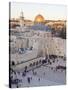 Jewish Quarter of Western Wall Plaza, UNESCO World Heritage Site, Jerusalem, Israel-Gavin Hellier-Stretched Canvas