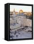 Jewish Quarter of Western Wall Plaza, UNESCO World Heritage Site, Jerusalem, Israel-Gavin Hellier-Framed Stretched Canvas