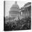 Jewish Rabbis March on Washington, on the Senate Steps-Thomas D^ Mcavoy-Stretched Canvas