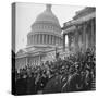 Jewish Rabbis March on Washington, on the Senate Steps-Thomas D^ Mcavoy-Stretched Canvas