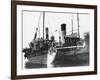 Jewish Refugees Onboard Henrietta Szold-null-Framed Photographic Print