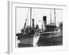 Jewish Refugees Onboard Henrietta Szold-null-Framed Photographic Print