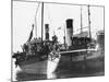 Jewish Refugees Onboard Henrietta Szold-null-Mounted Photographic Print