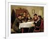 Jewish Scholars Debating-Josef Johann Suss-Framed Giclee Print