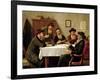 Jewish Scholars Debating-Josef Johann Suss-Framed Giclee Print