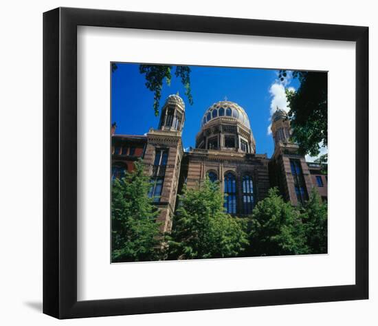 Jewish Synagogue, Berlin, Germany-null-Framed Art Print