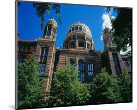 Jewish Synagogue, Berlin, Germany-null-Mounted Art Print