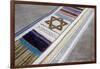 Jewish textile motif, Safed, Galilee-Godong-Framed Photographic Print