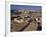 Jewish Tombs in the Mount of Olives Cemetery, with the Old City Beyond, Jerusalem, Israel-Eitan Simanor-Framed Photographic Print