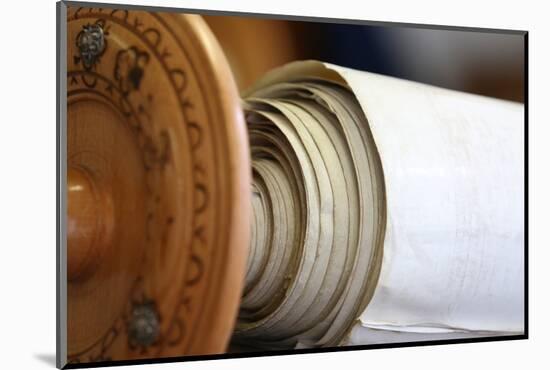 Jewish Torah Scroll, Paris, France, Europe-Godong-Mounted Photographic Print