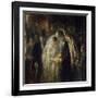 Jewish Wedding, 1903-Jozef Israels-Framed Art Print