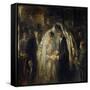 Jewish Wedding, 1903-Jozef Israels-Framed Stretched Canvas