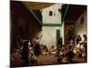 Jewish Wedding in Morocco, 1841-Eugene Delacroix-Mounted Giclee Print