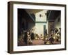 Jewish Wedding in Morocco-Eugene Delacroix-Framed Art Print