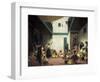 Jewish Wedding in Morocco-Eugene Delacroix-Framed Art Print