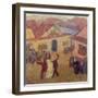 Jewish Wedding in Town-Tadeusz Makowski-Framed Giclee Print