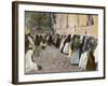 Jewish Women at the Wailing Wall, Jerusalem-null-Framed Photographic Print